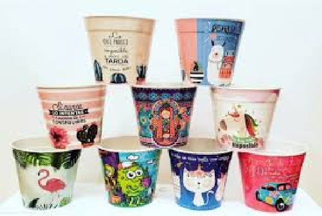 MACETA DECO PLASTICA N-12