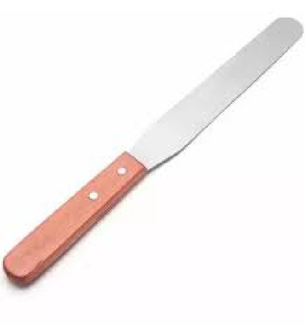 32CM ESPATULA TORTA MANGO MADERA