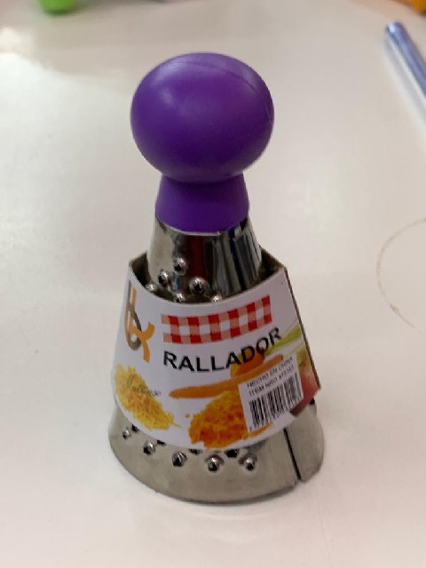 4X8CM RALLADOR CONICO MINI ACERO