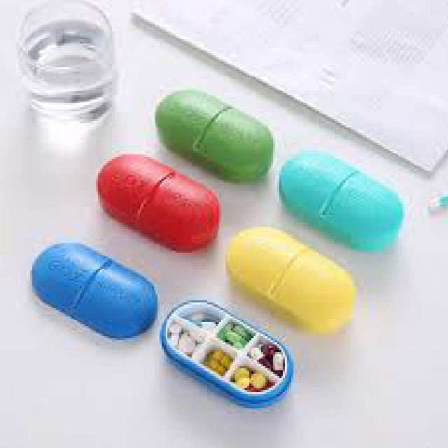 PASTILLERO PILL BOX 6 PART