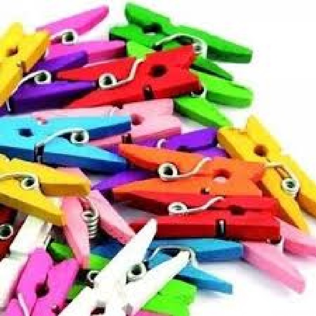 40 UNI. MINI BROCHES  NATURAL COLOR
