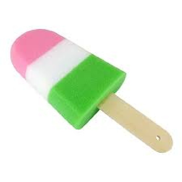 ESPONJA BANO HELADO PALETA