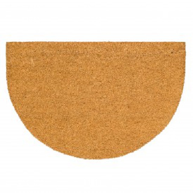FELPUDO DE COCO MEDIALUNA SEMICIRCULO  40X60