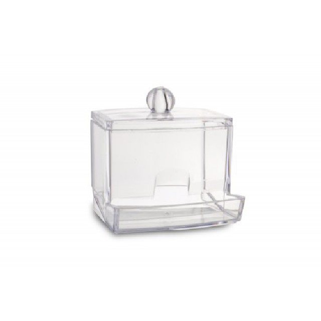 FRASCO ACRIL C/TAPA 9 X 7 X 9 CM